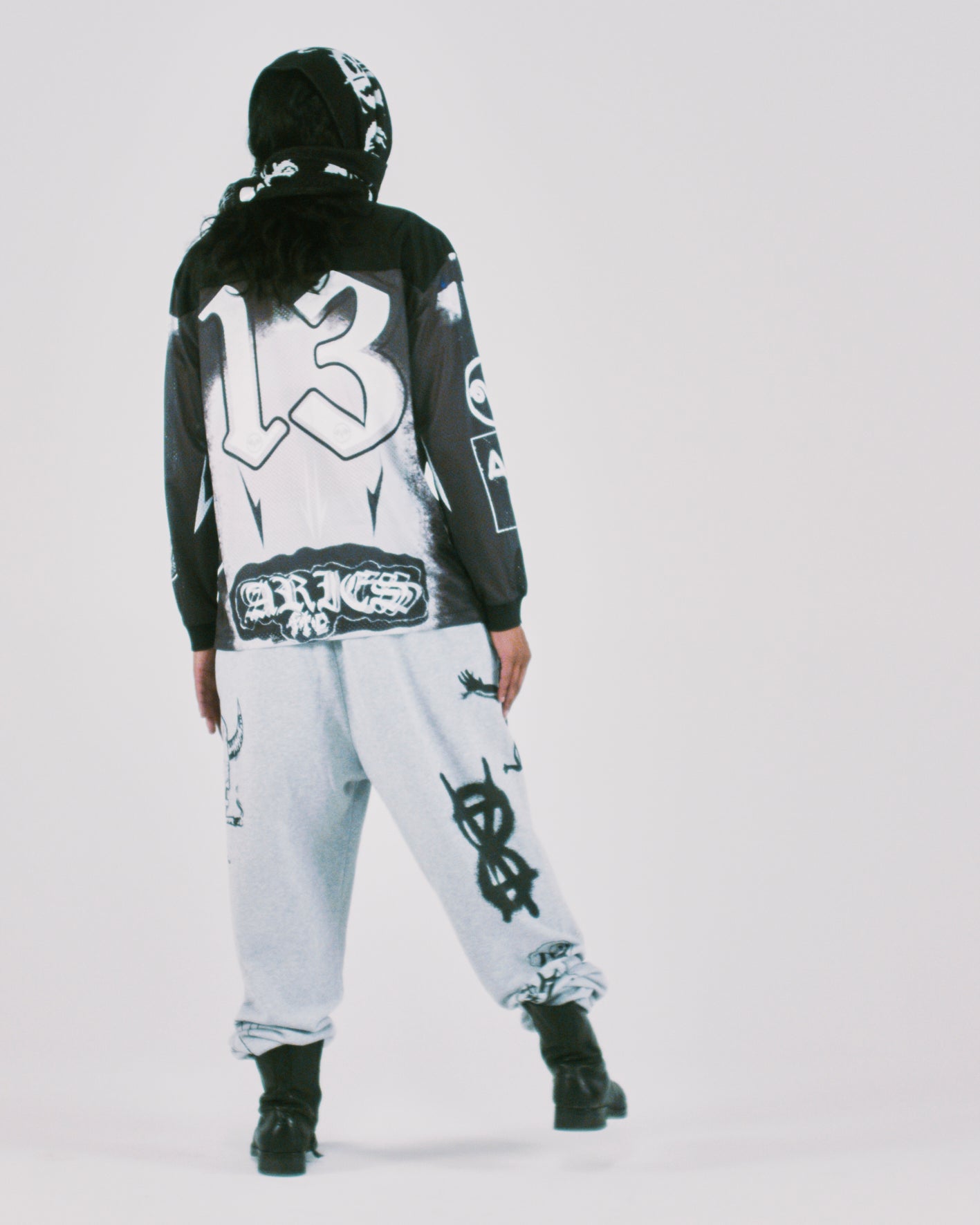 Metal Marl Sweatpant