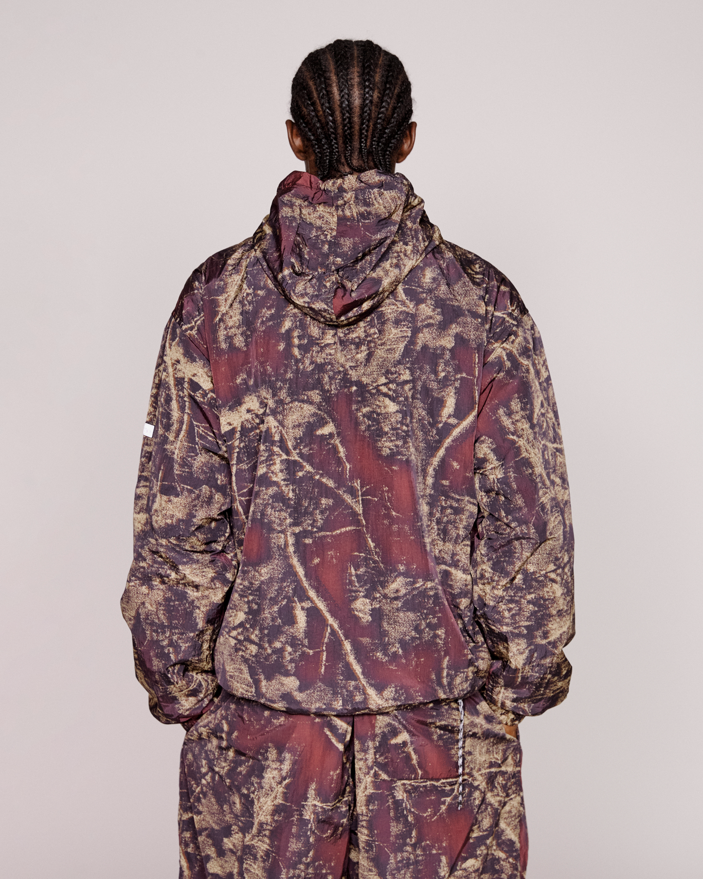Forest Glitch Nylon Jacket
