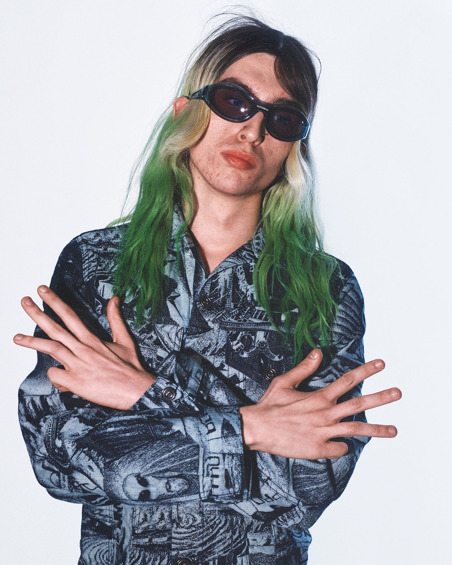 no problemo x le specs vortex sunglasses