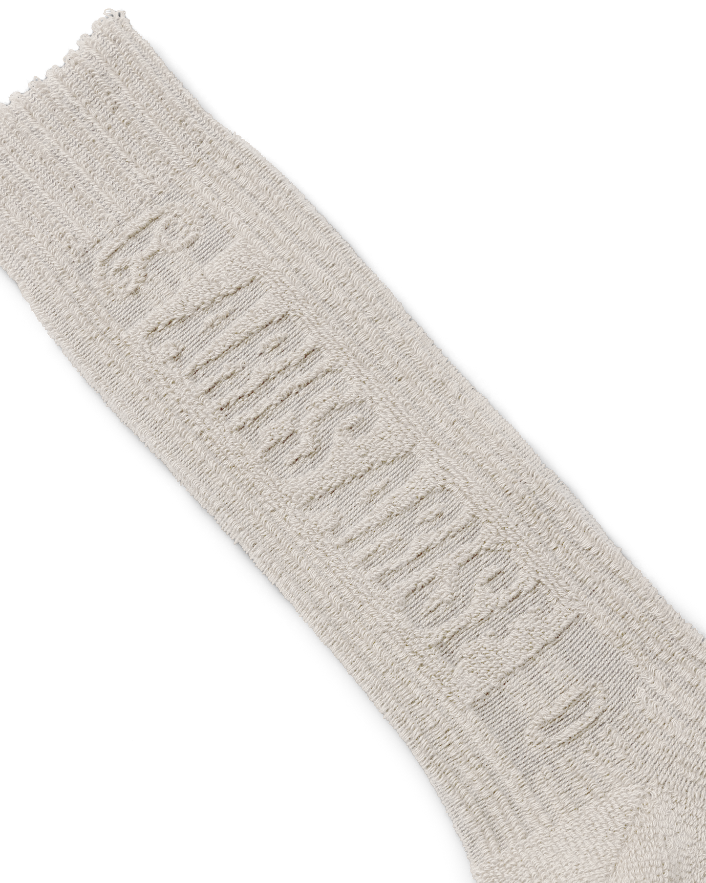 Towelling Column Sock