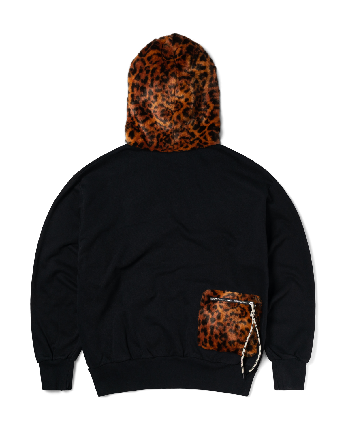 Furry Zip Through Hoodie