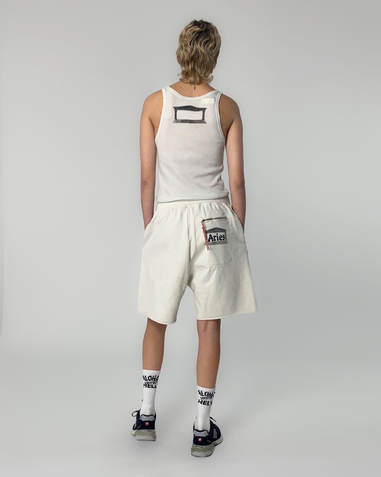 Premium Aged Temple Sweatshort