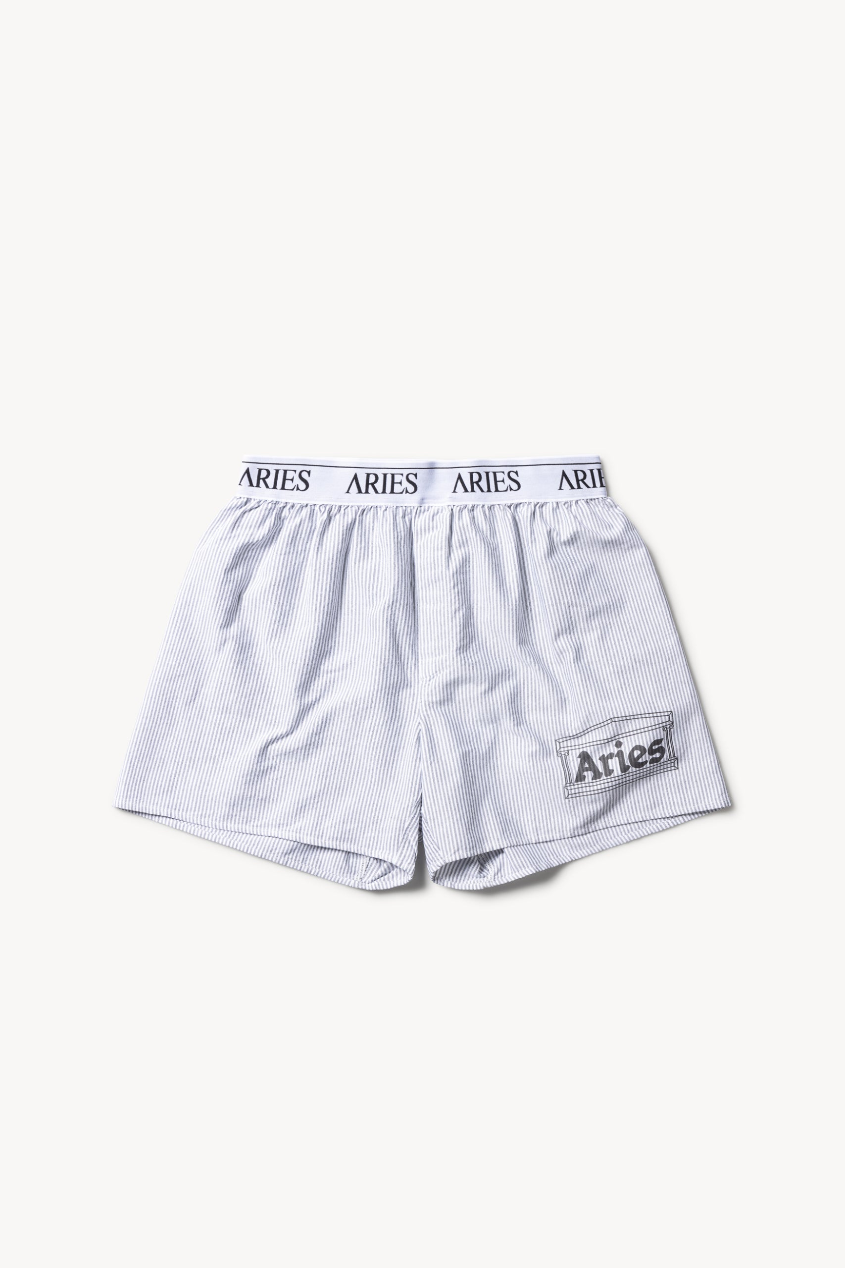 Temple Boxer Shorts Black White – Aries
