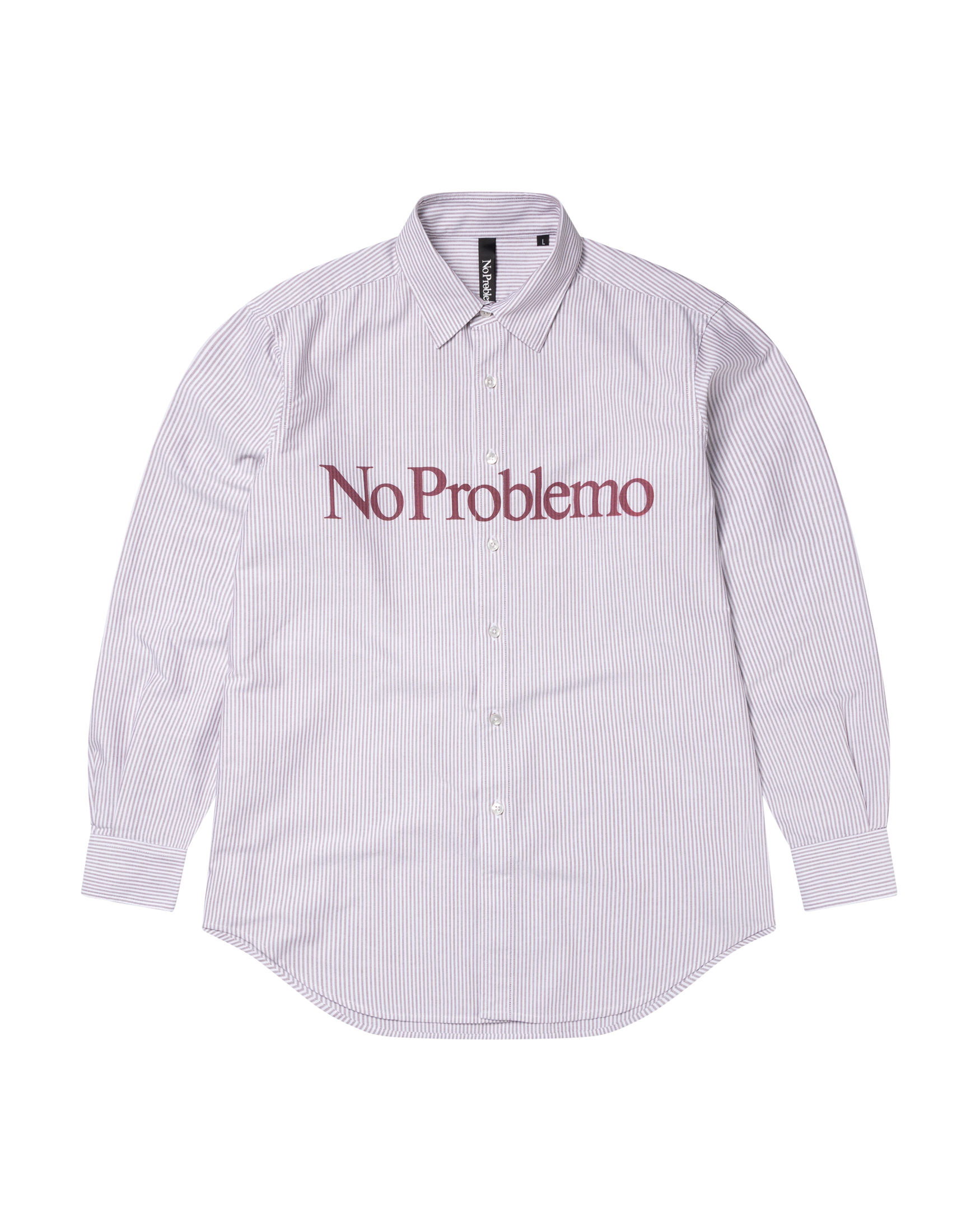 No Problemo LS Stripe Oxford Shirt Red – Aries No Problemo LS Stripe Oxford Shirt Red – Aries