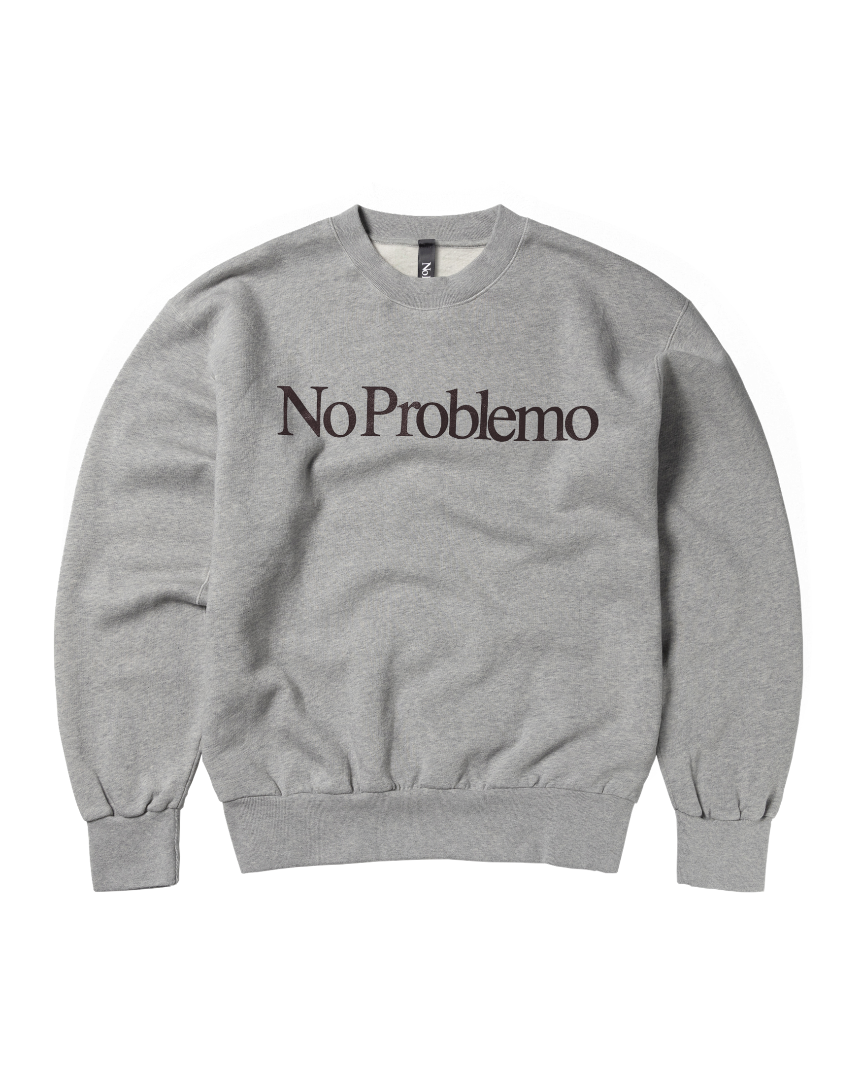 No Problemo Sweatshirt Grey Marl – Aries