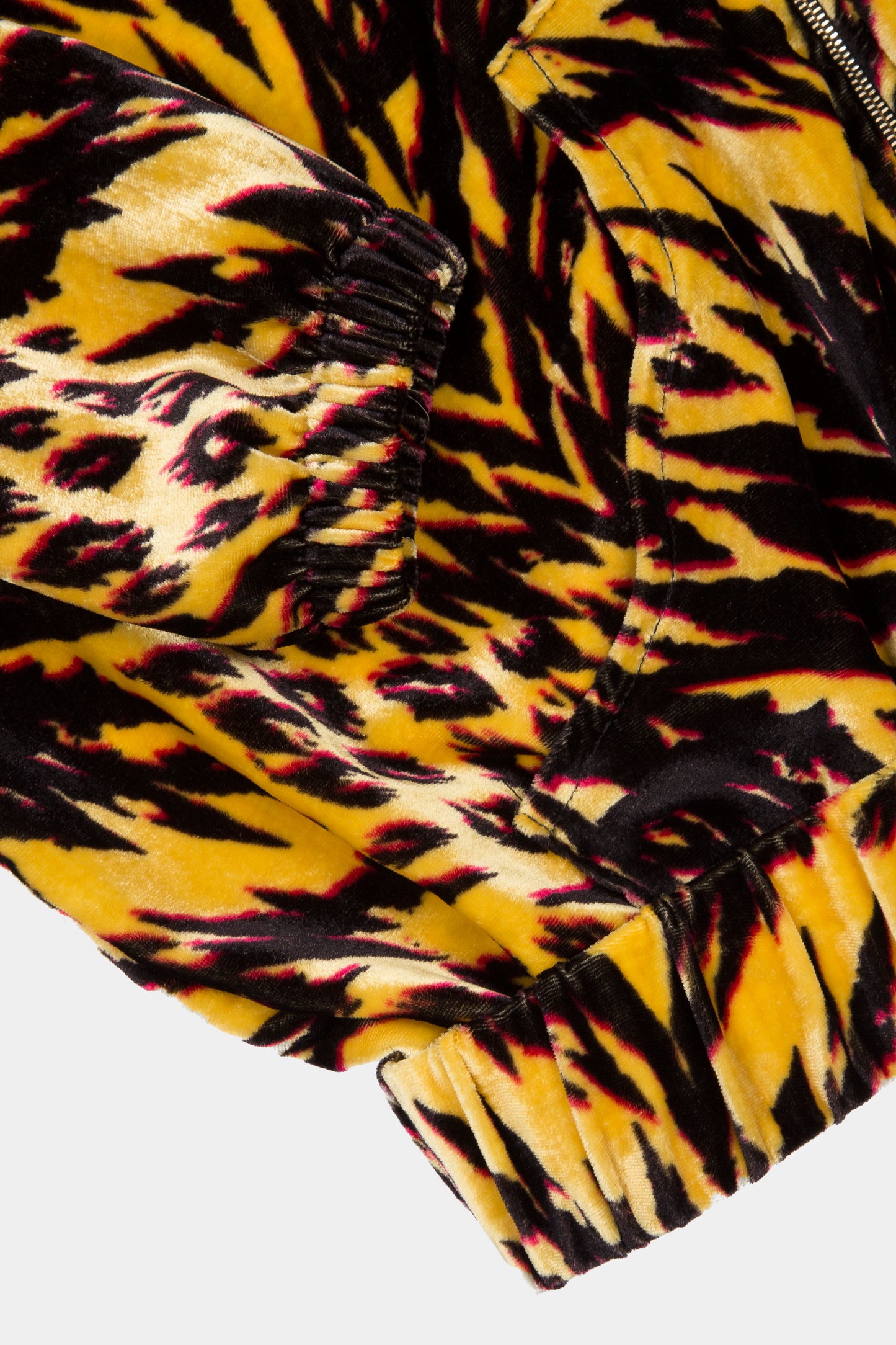 Animal Velvet Tracksuit Top