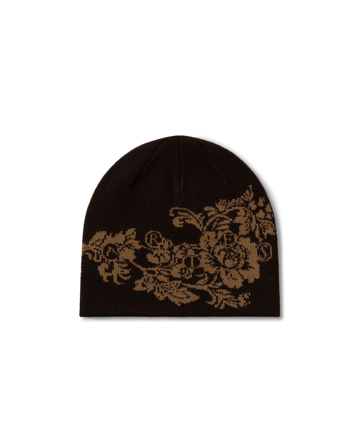 Floral Skull Beanie