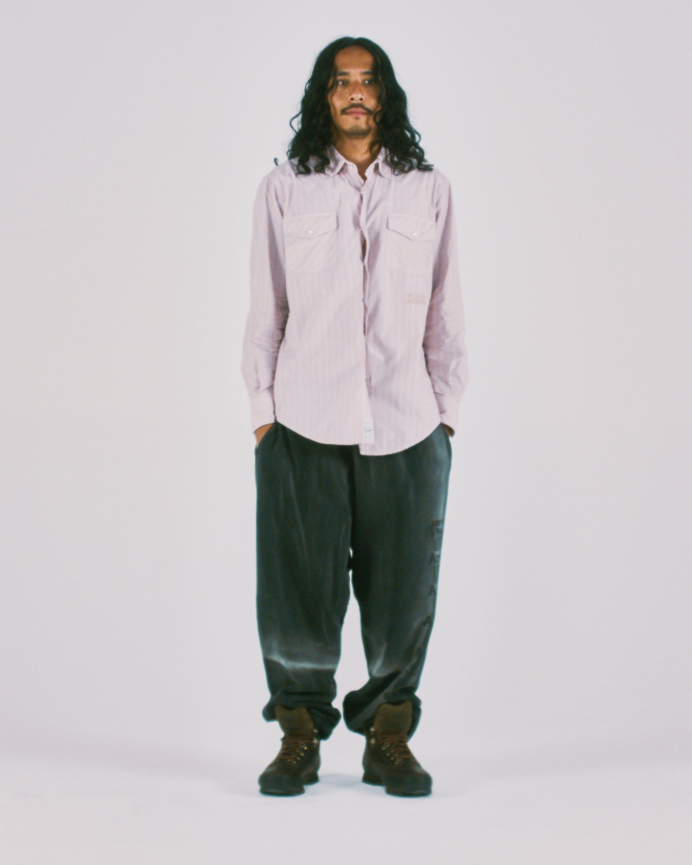 Poplin Stripe Western Shirt