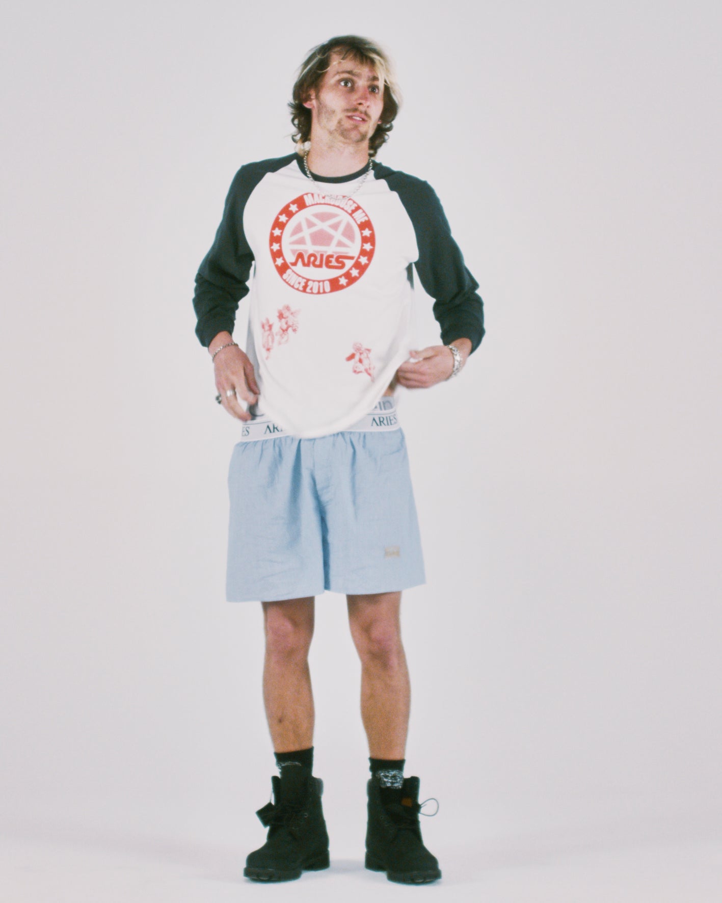 Tracker Raglan Baseball LS Tee