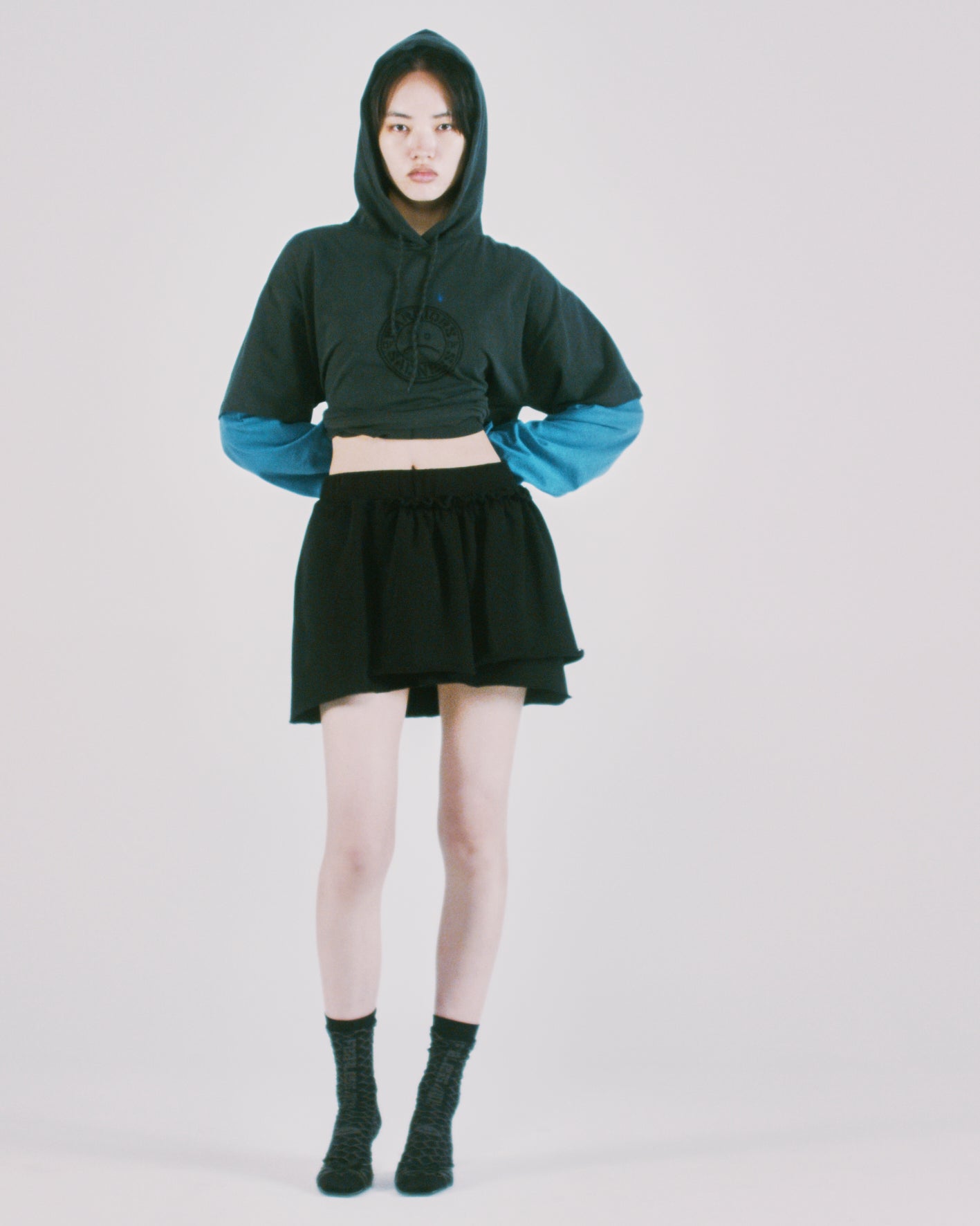 Temple Rara Mini Sweatskirt