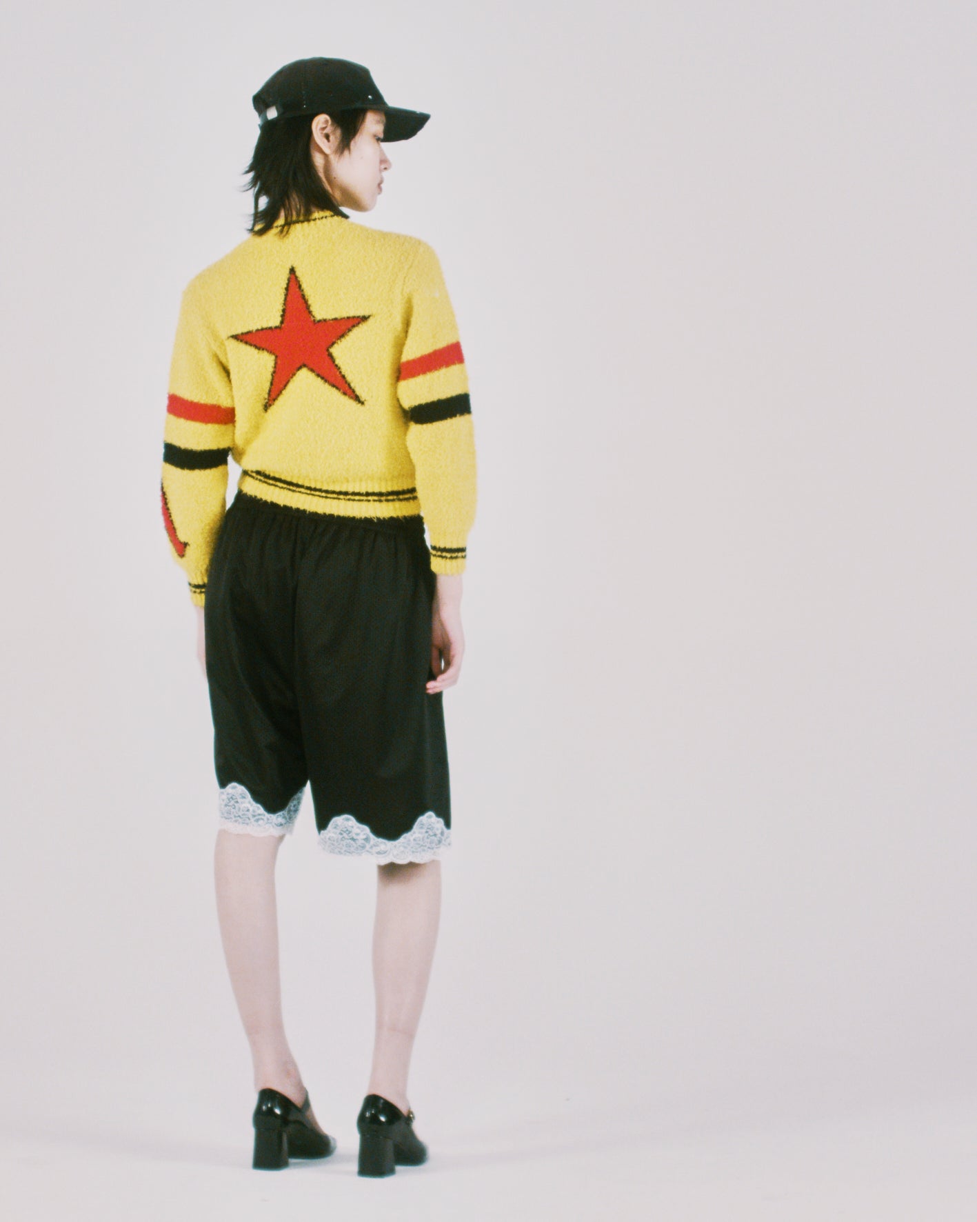 Acid Boucle Knit Crew