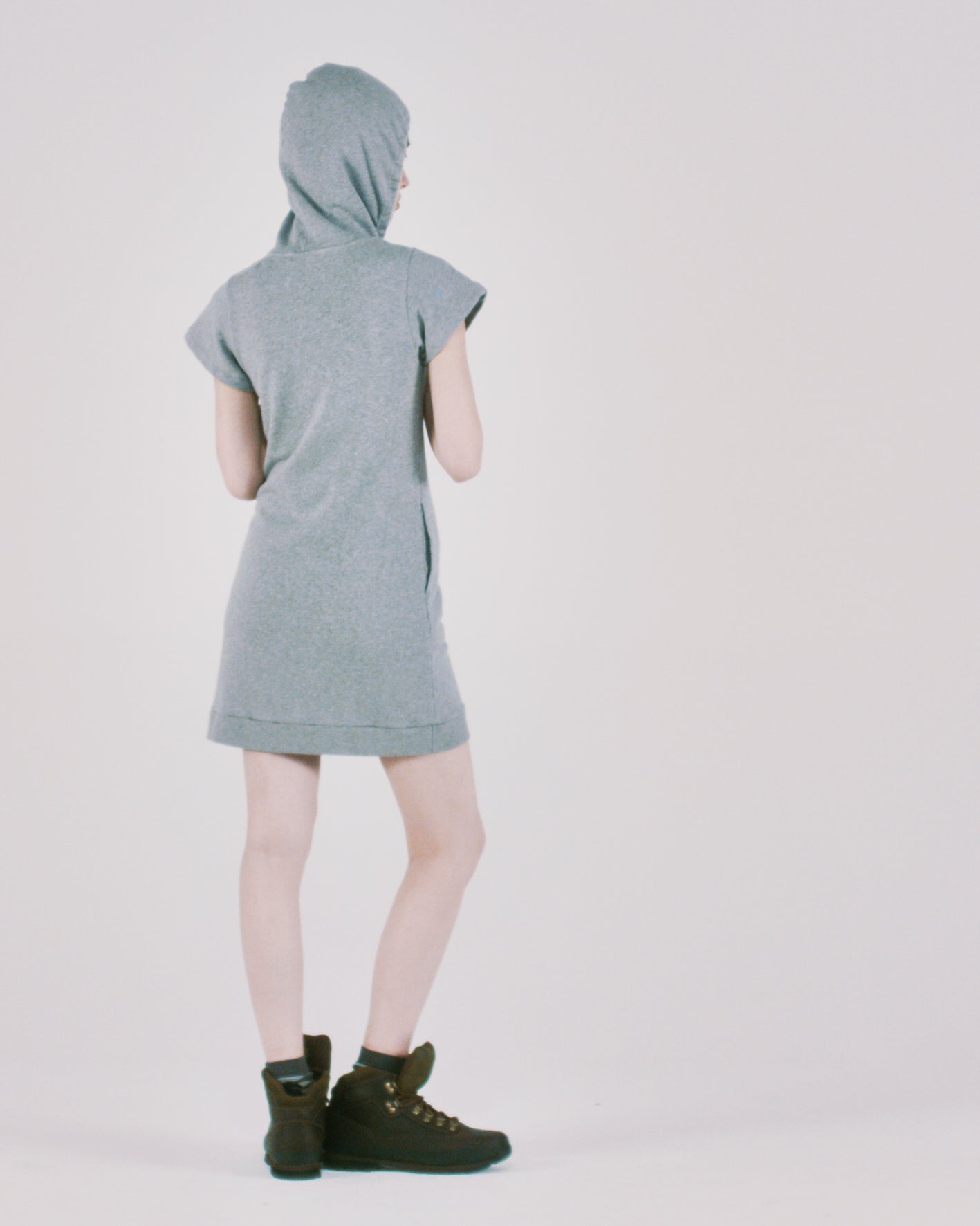 Angel of Nothing Hooded SS Dress