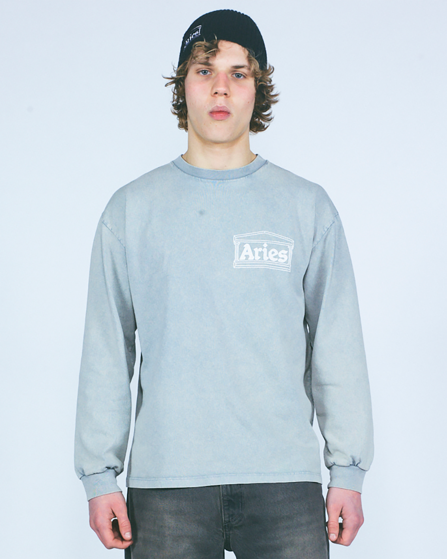 Aged Temple LS Tee