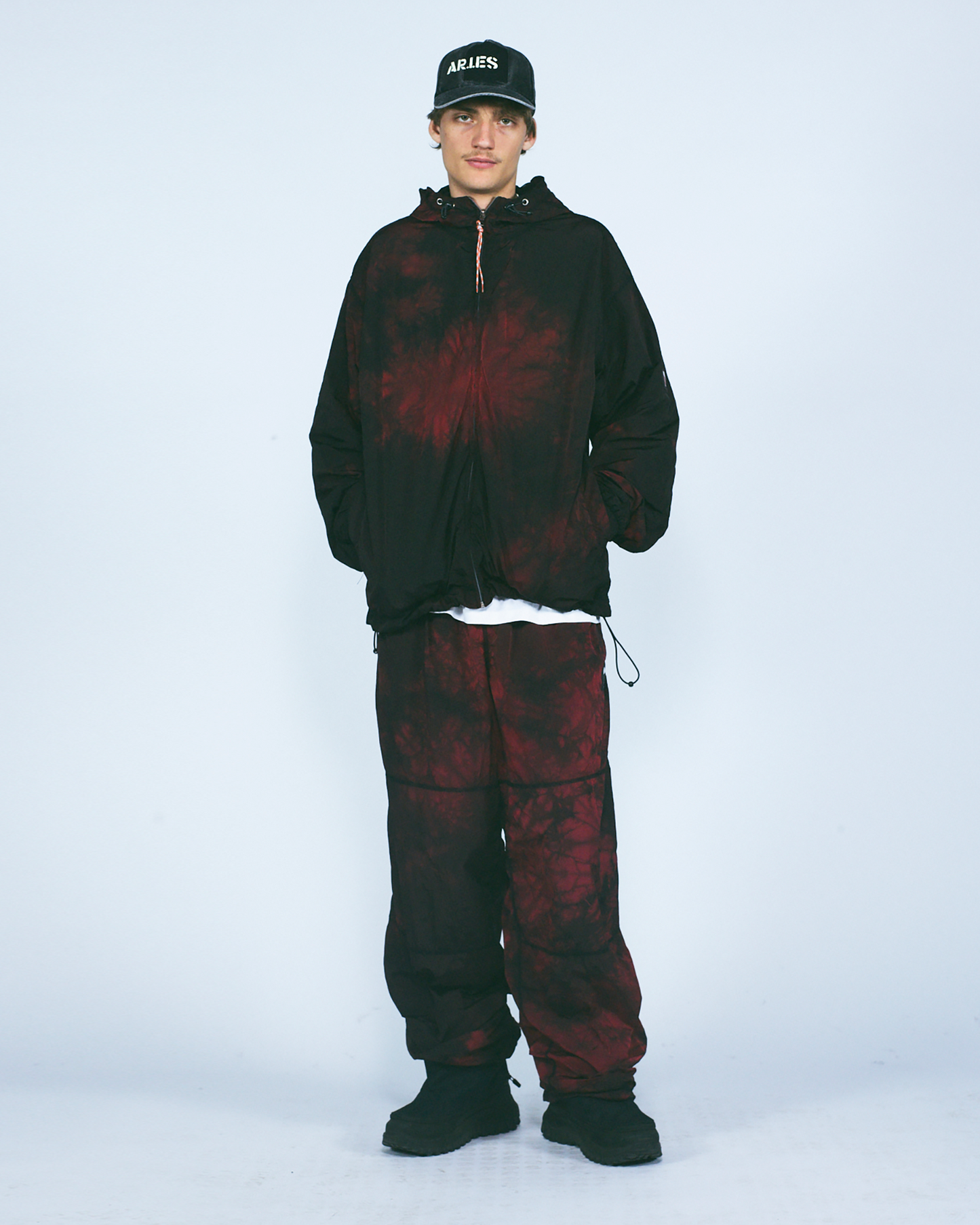 Tie Dye Nylon Windcheater Jacket