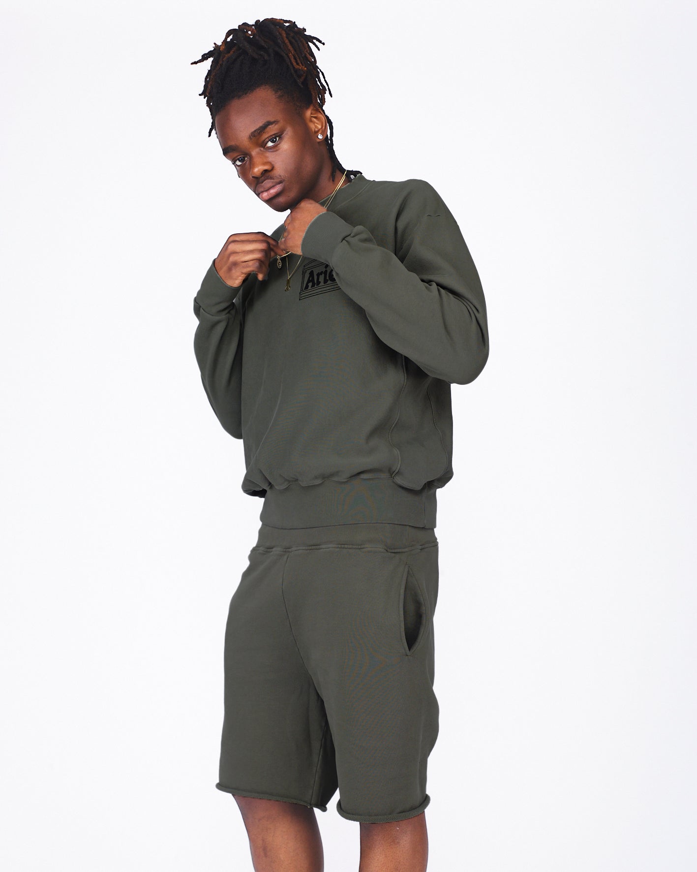 Premium Aged Temple Sweatshort