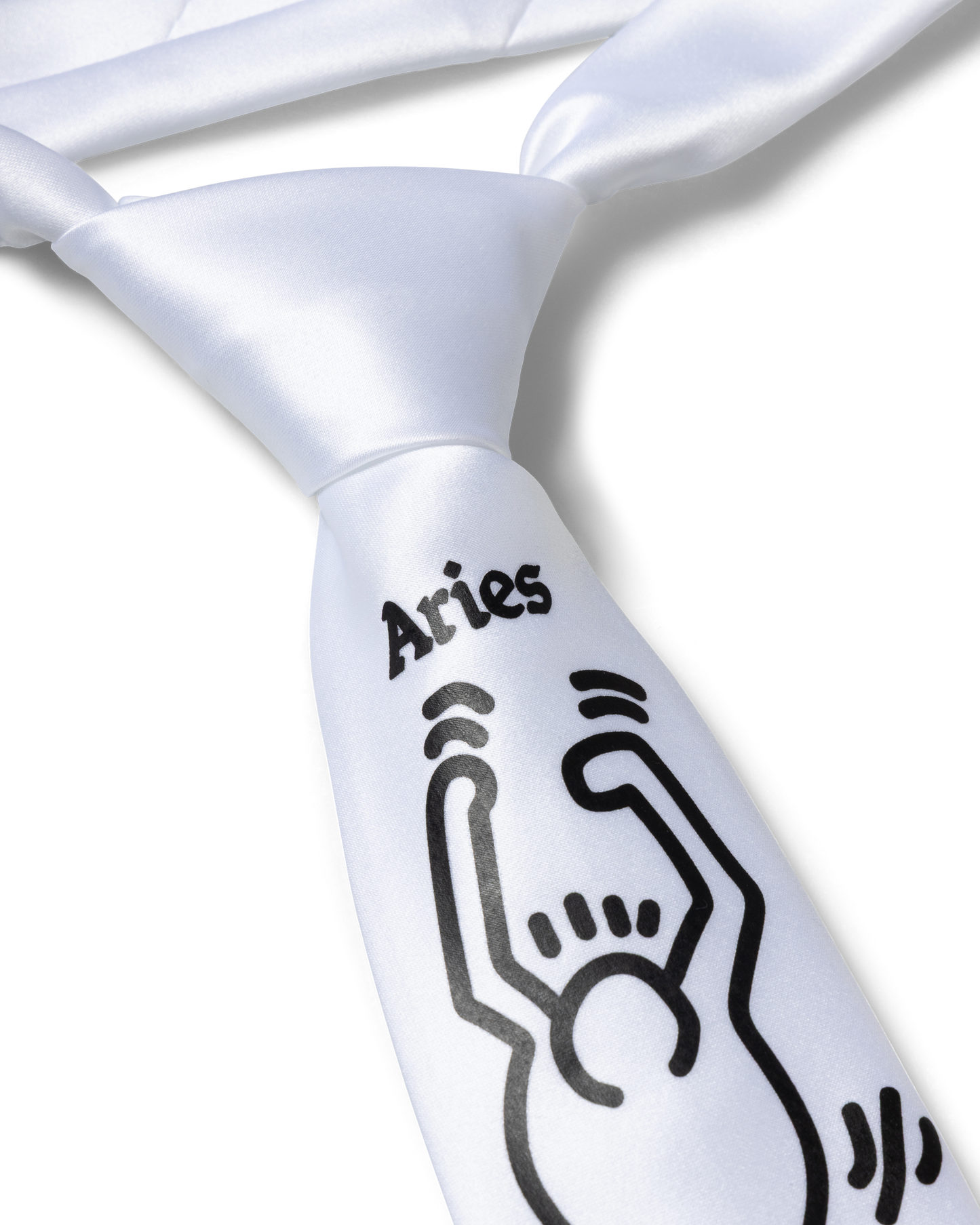 Aries x Absolut Haring Tie