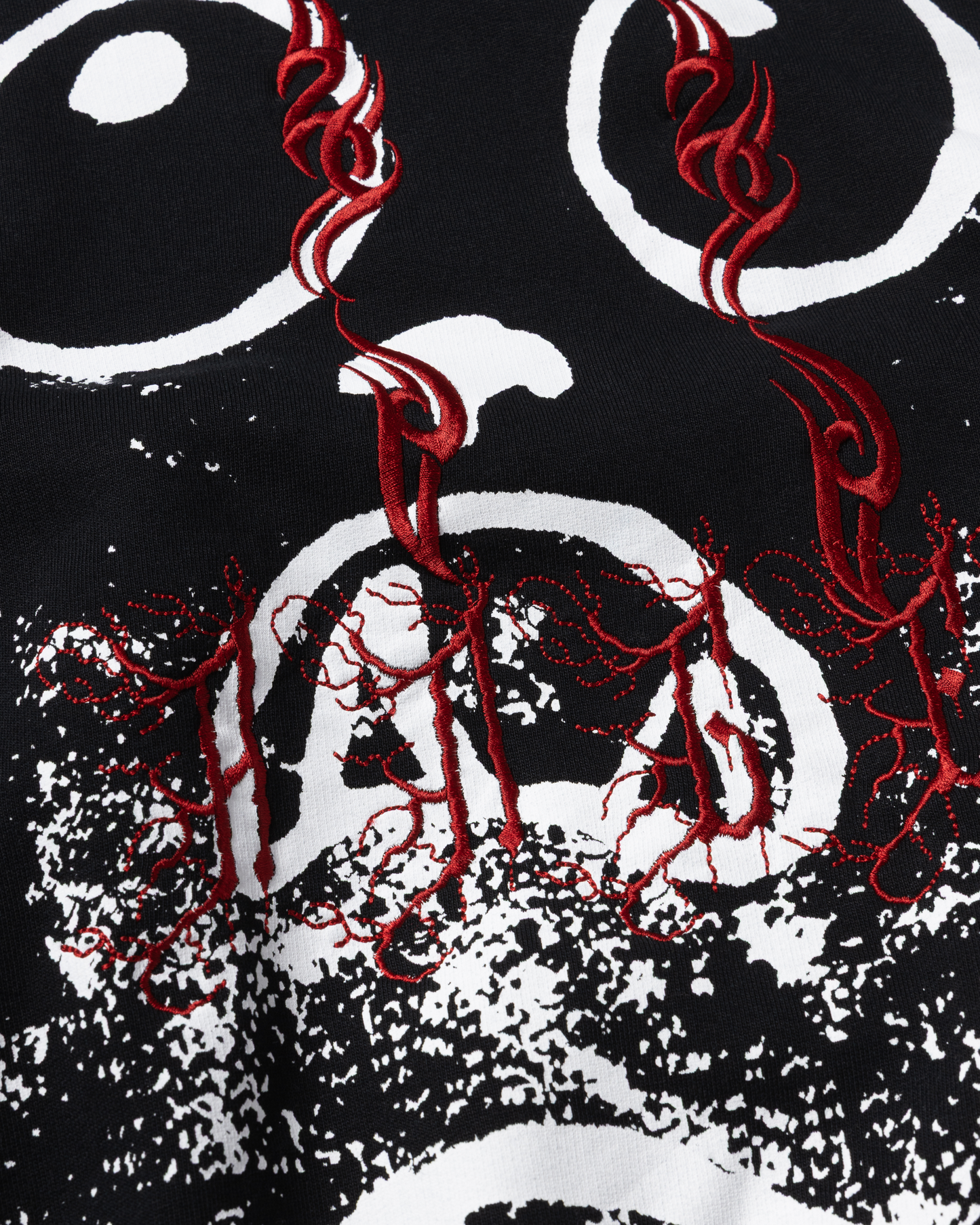 Meow Embroidered Hoodie