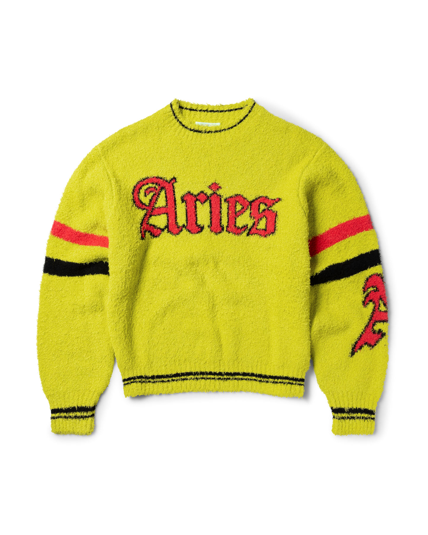 Acid Boucle Knit Crew
