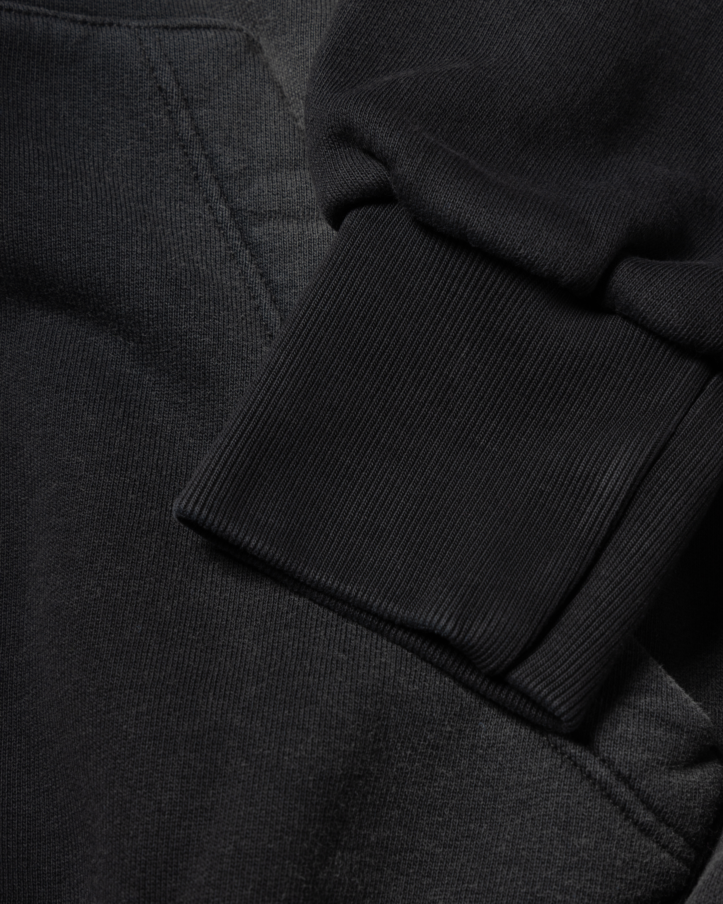 Aged Gothic Zip Through Hoodie