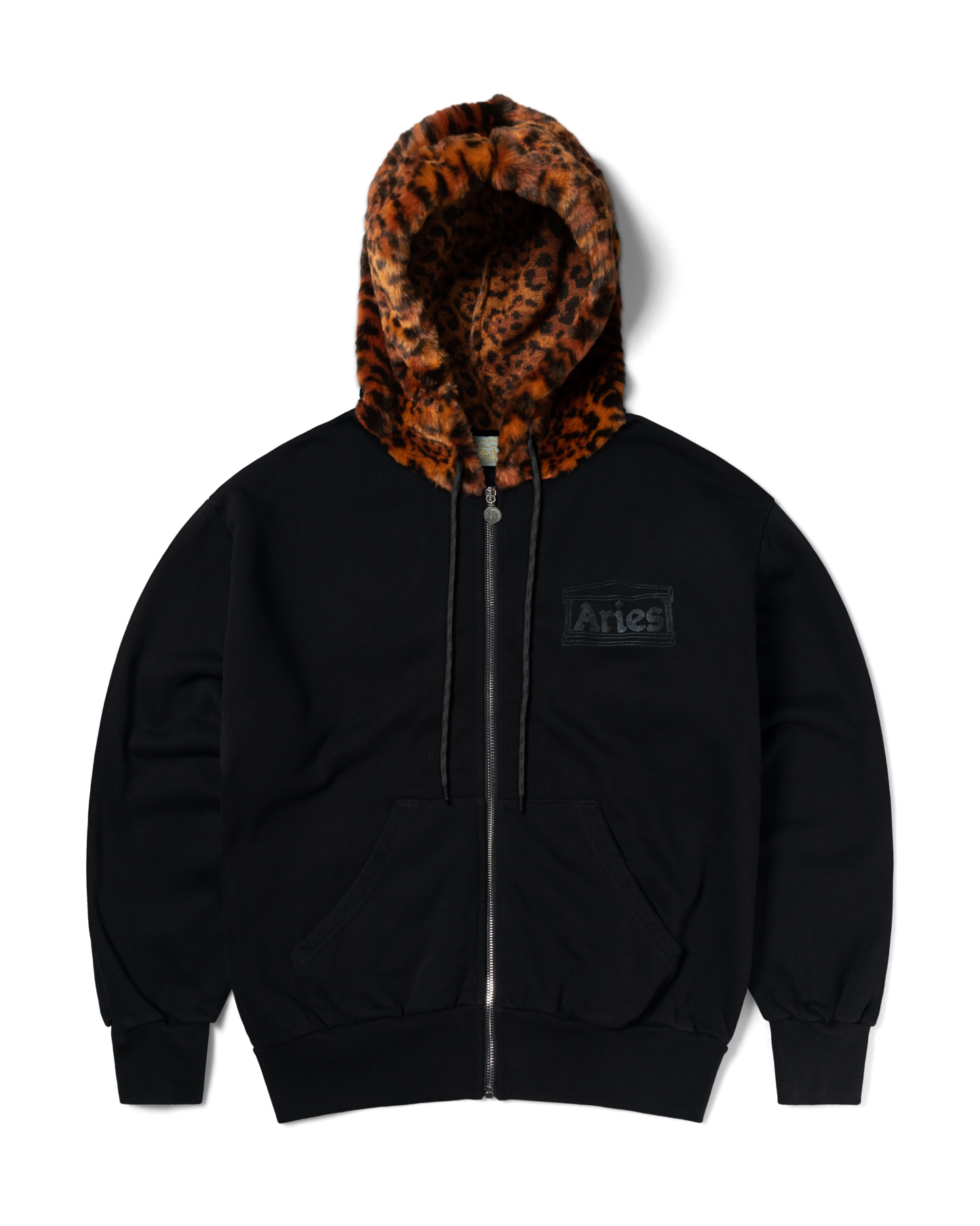 Furry Zip Through Hoodie
