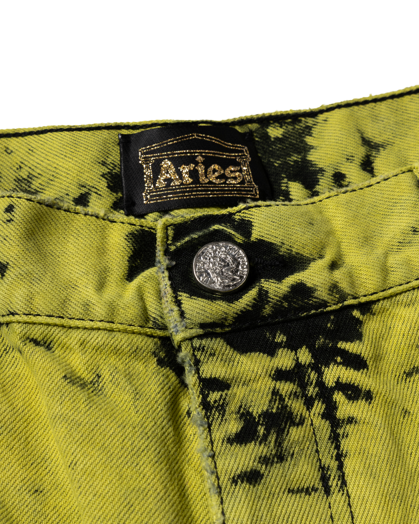 Heavy Acid Wash Wide Leg Short