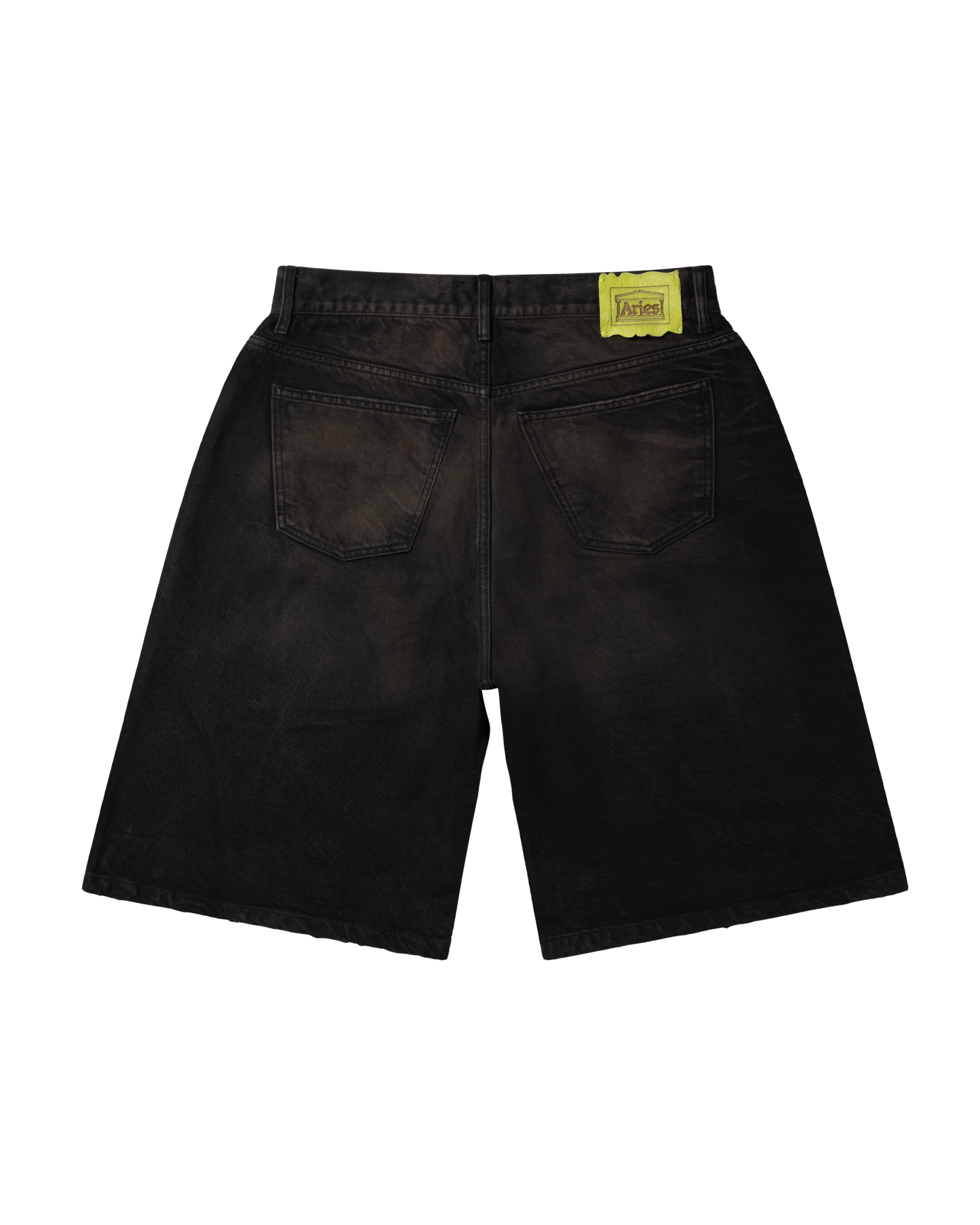 Distressed Wide Leg Short