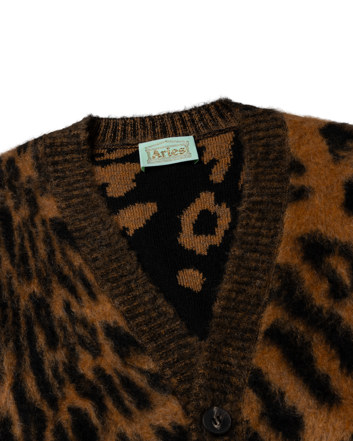 Brushed Leopard Vest