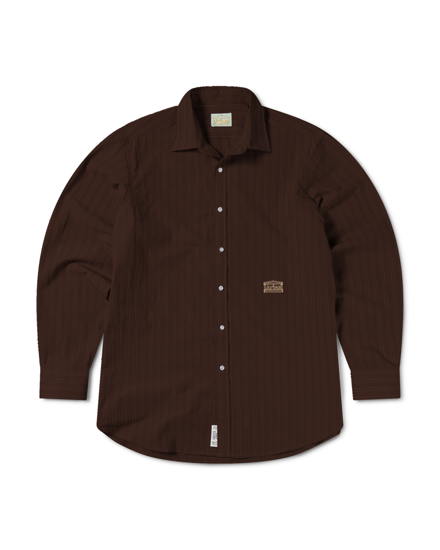 Stripe Temple LS Shirt