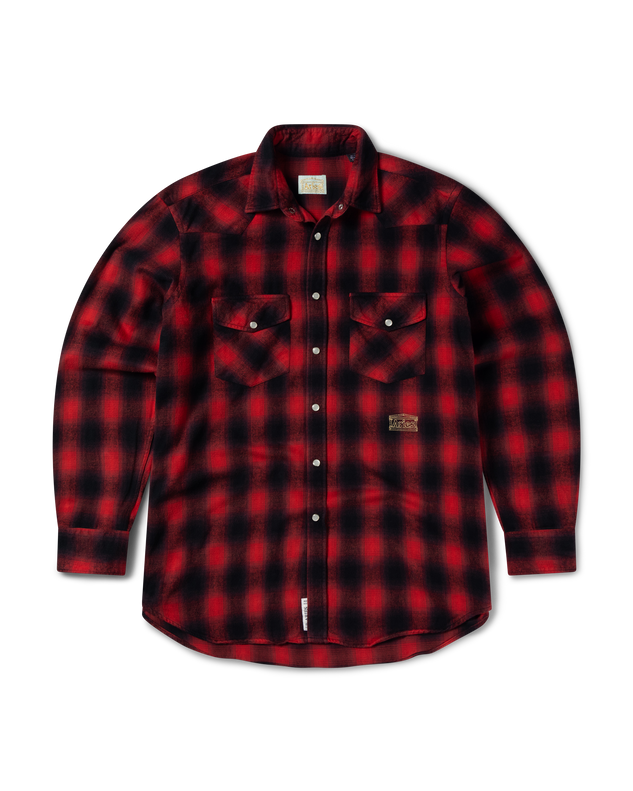 Plaid Western LS Shirt