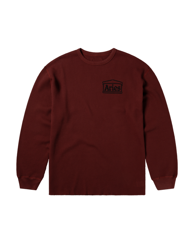 Reversible Temple Waffle LS Tee