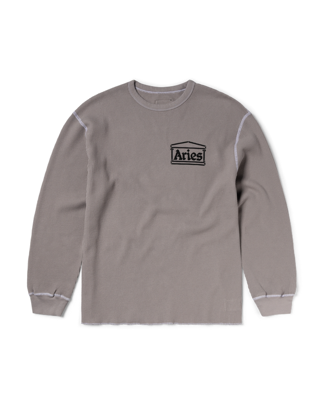 Reversible Temple Waffle LS Tee