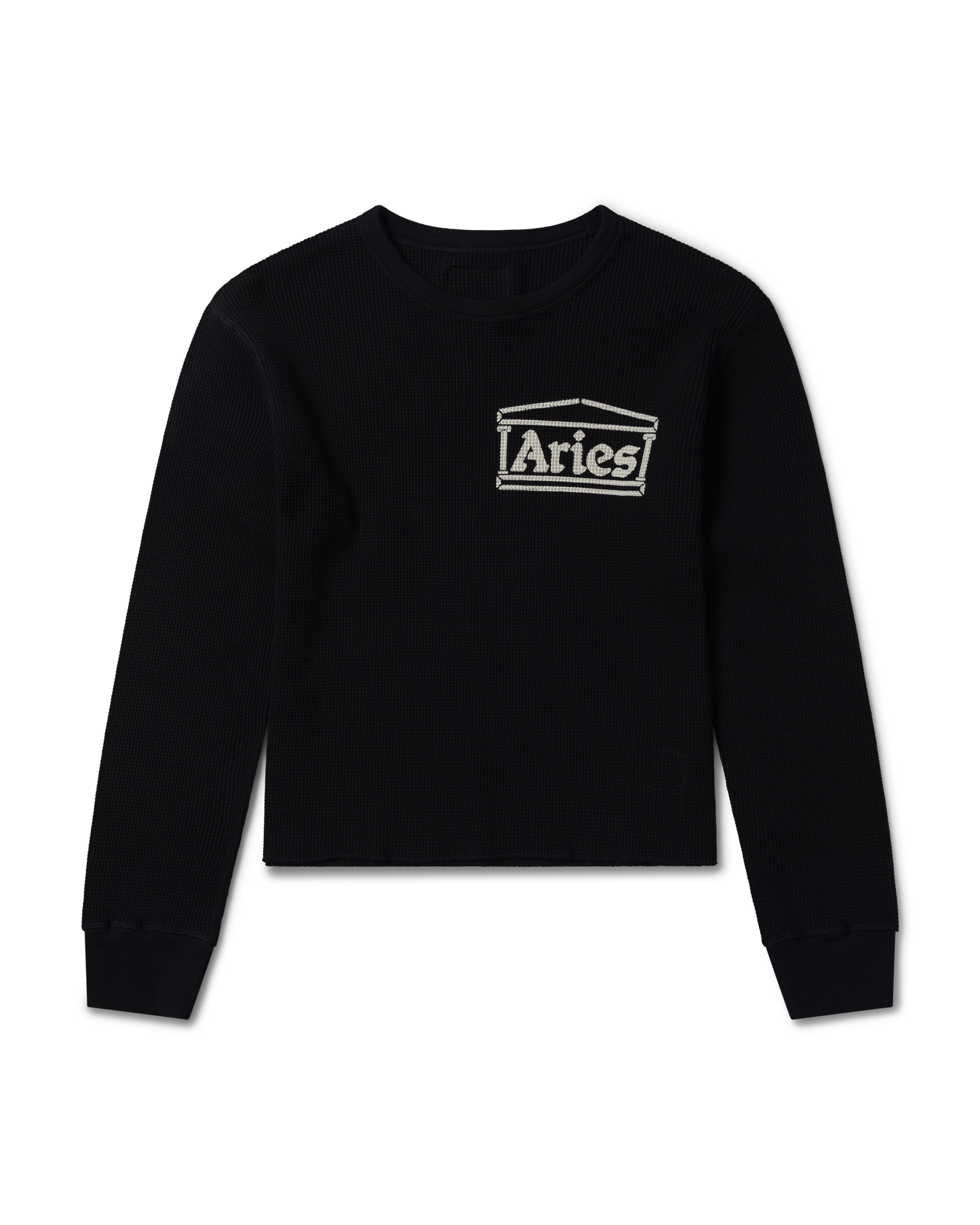 Reversible Barbed Love Temple Waffle LS Tee