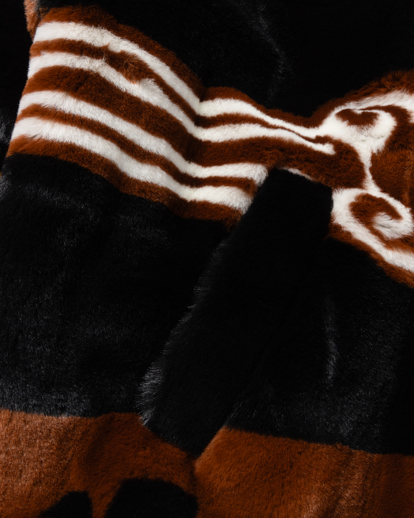 Fuzzy Duck Does He Oversized Bomber Jacket