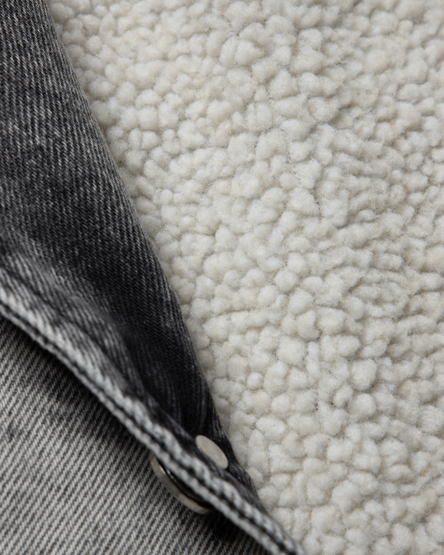 Sherpa Denim Car Coat