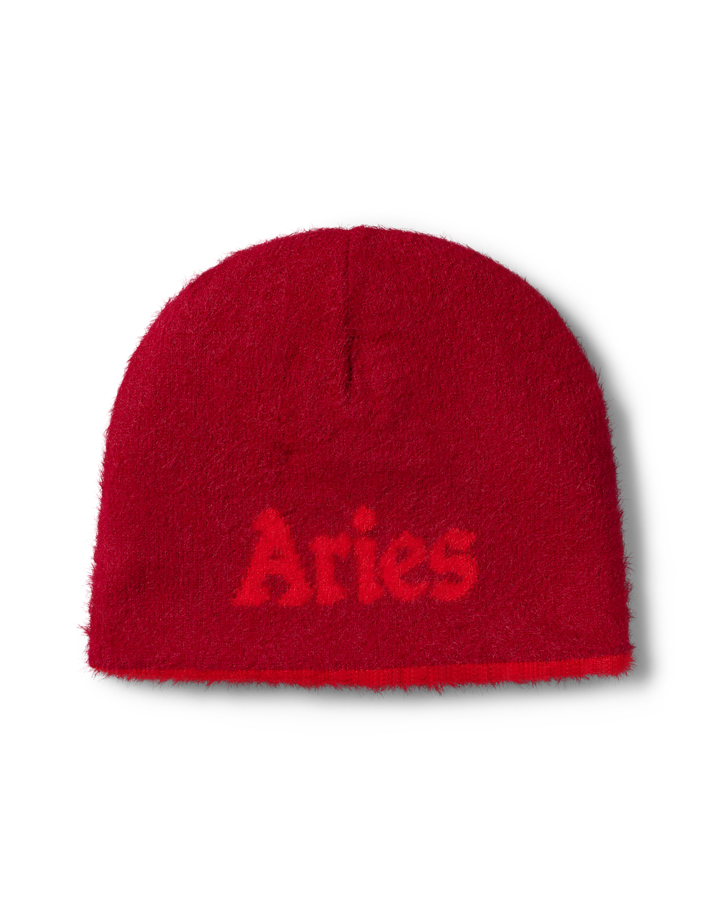 Fluffy Reversible Skull Beanie