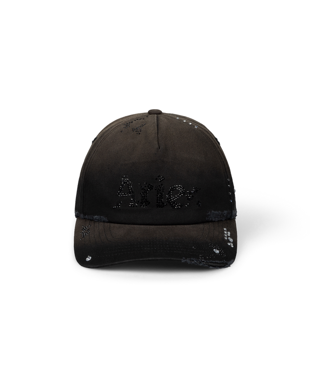 Distressed Diamante Cap