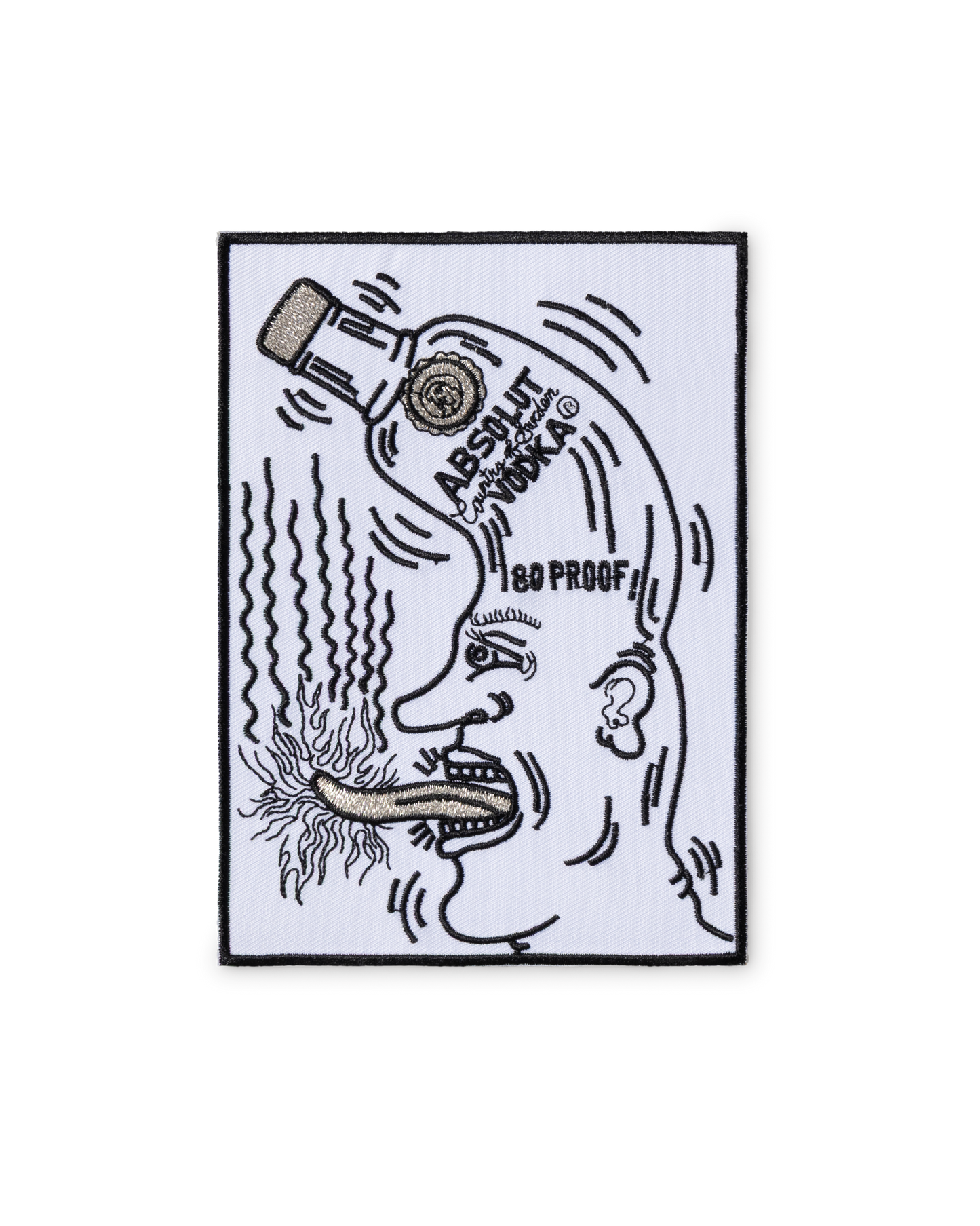Aries x Absolut Haring Embroidered Patch Pack