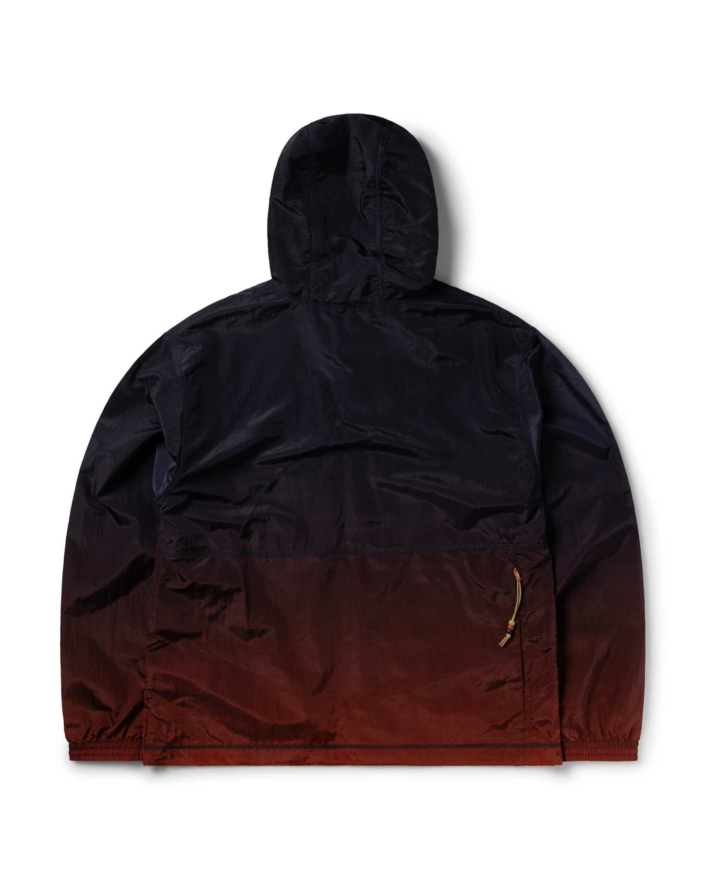 puma x aries ombre nylon quarter lace hooded jacket