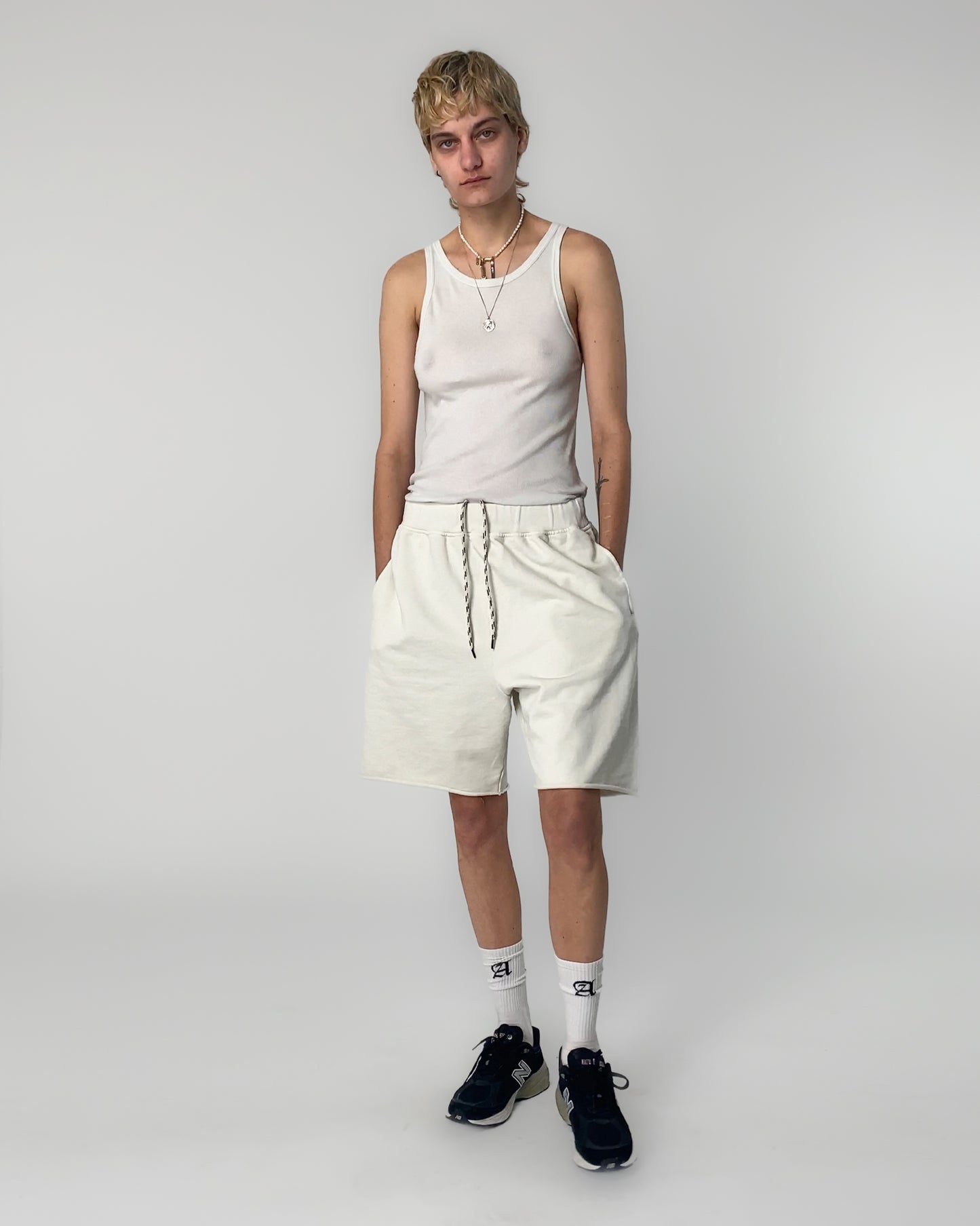 Premium Aged Temple Sweatshort