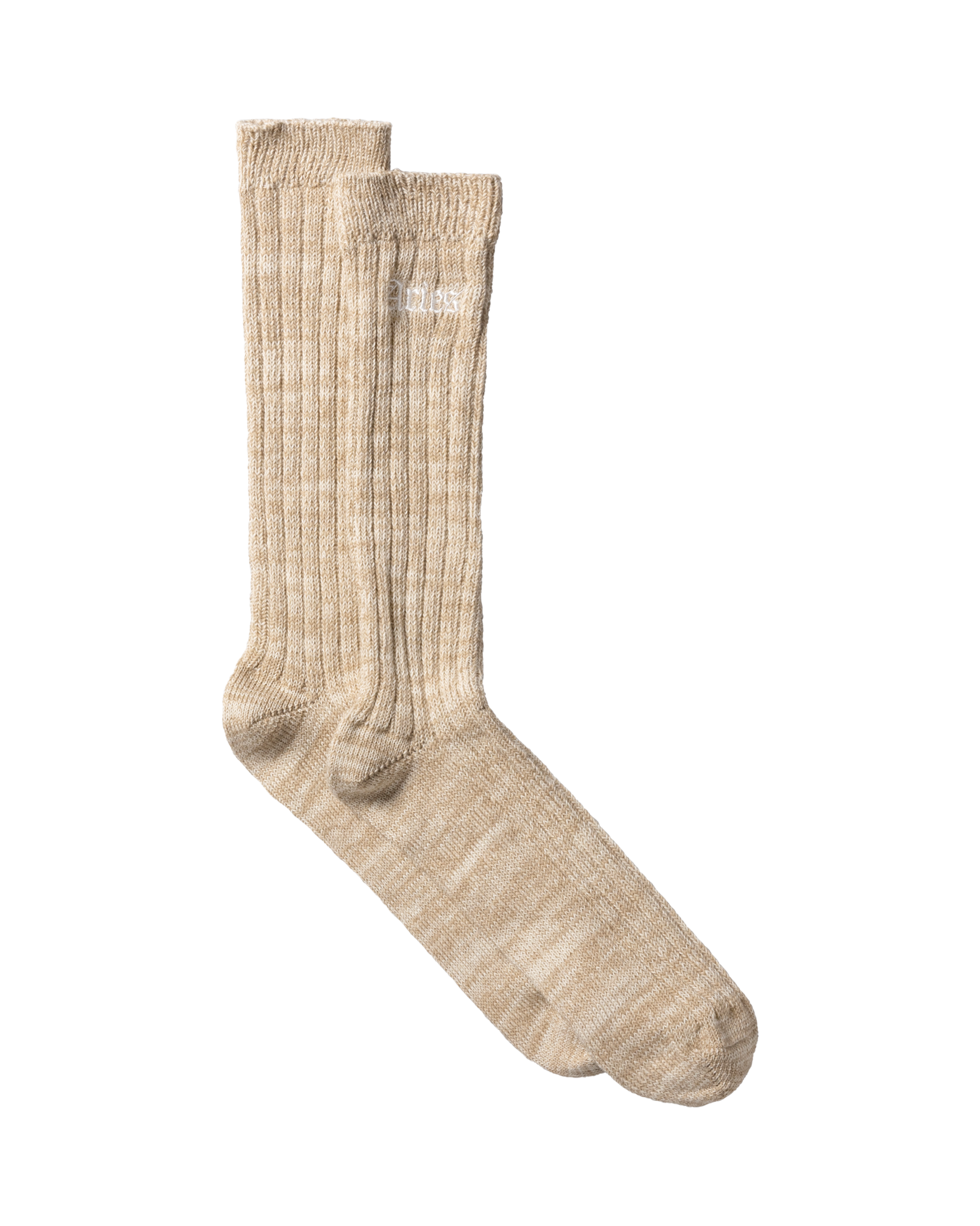 Premium Gothic Rib Sock Beige – Aries