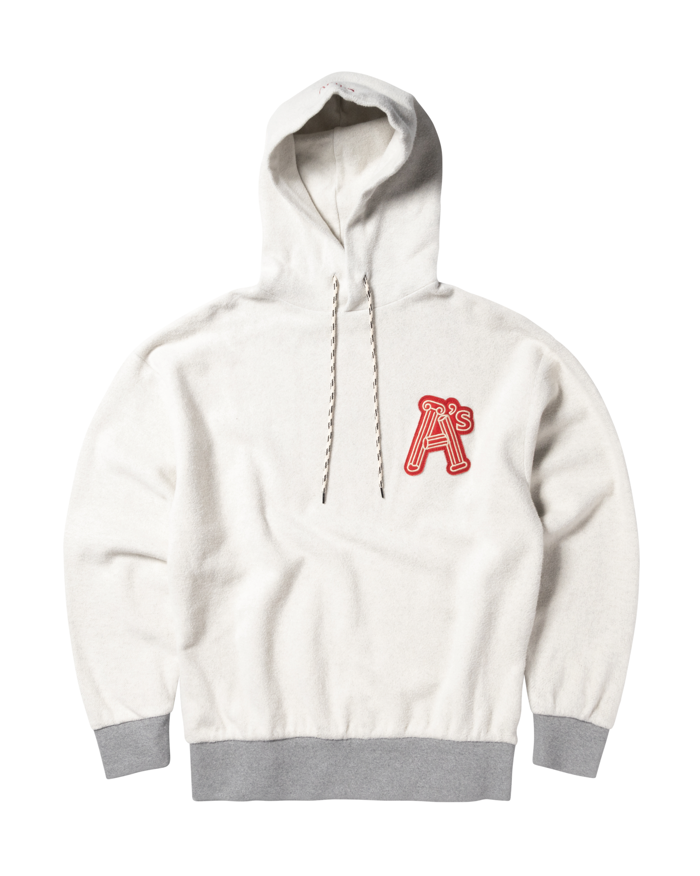 Reverse Column A Hoodie Grey Marl – Aries Reverse Column A Hoodie Grey Marl – Aries
