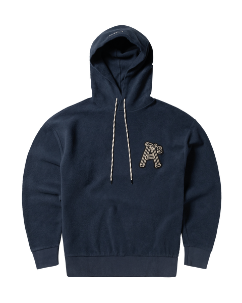 Reverse Column A Hoodie Navy – Aries