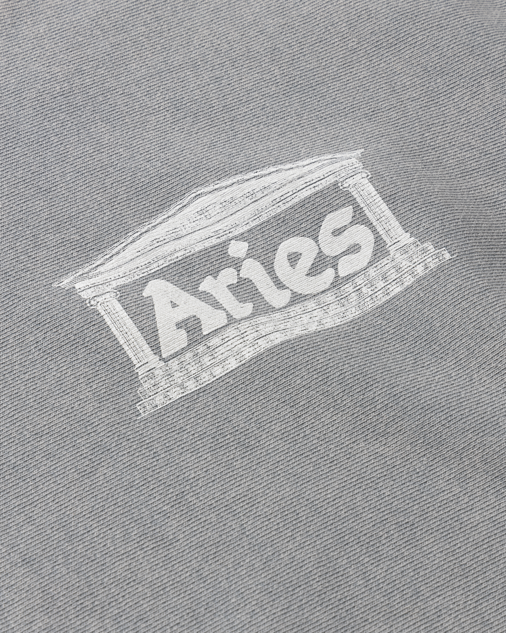 Premium Aged Temple Sweatshirt Grey – Aries Premium Aged Temple Sweatshirt Grey – Aries