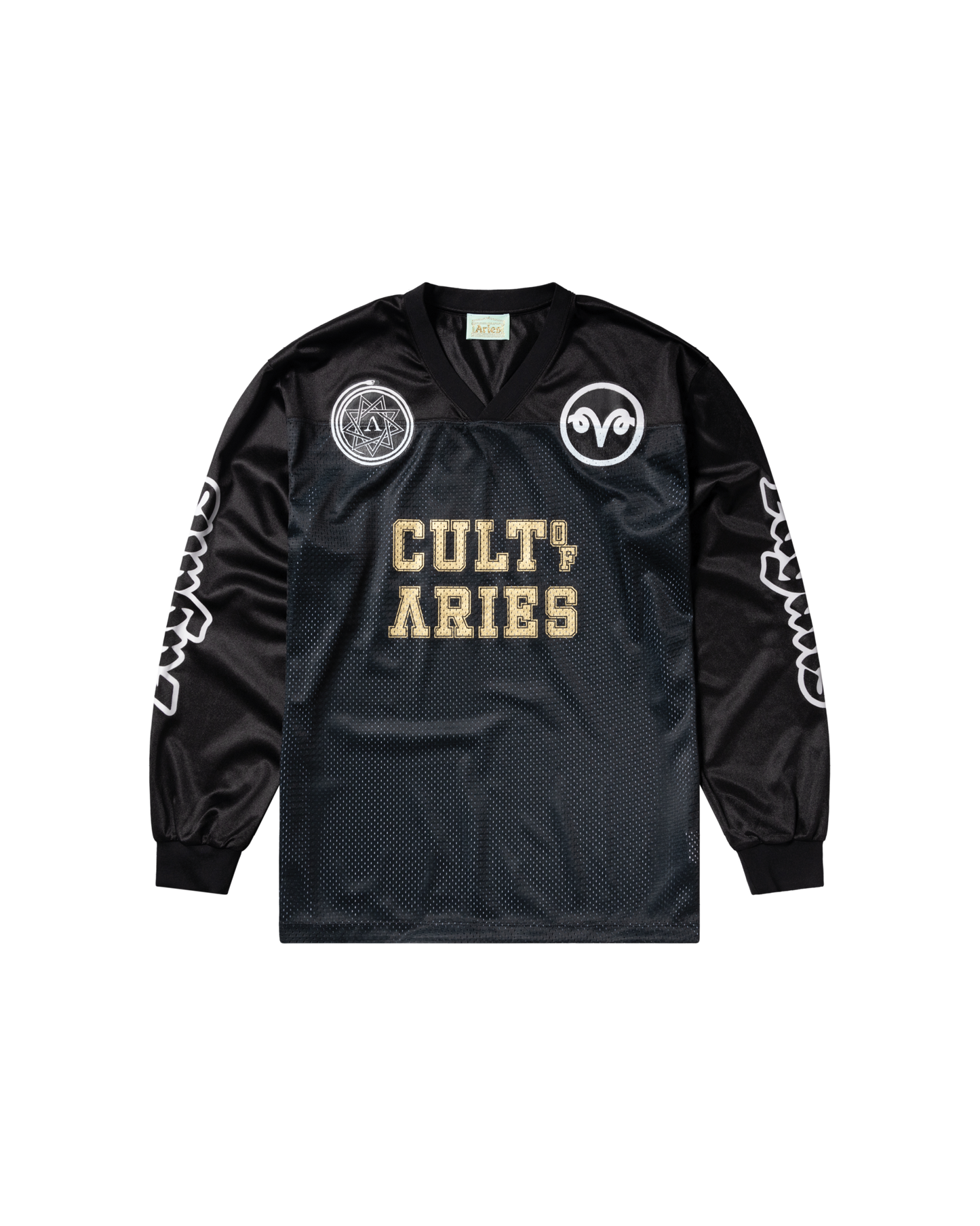 Cult Leader Airtex LS Tee Black – Aries Cult Leader Airtex LS Tee Black – Aries