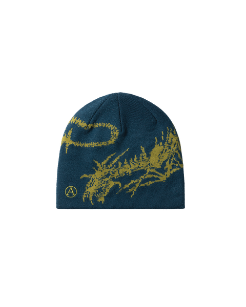 Skeletor Skull Beanie Petrol – Aries