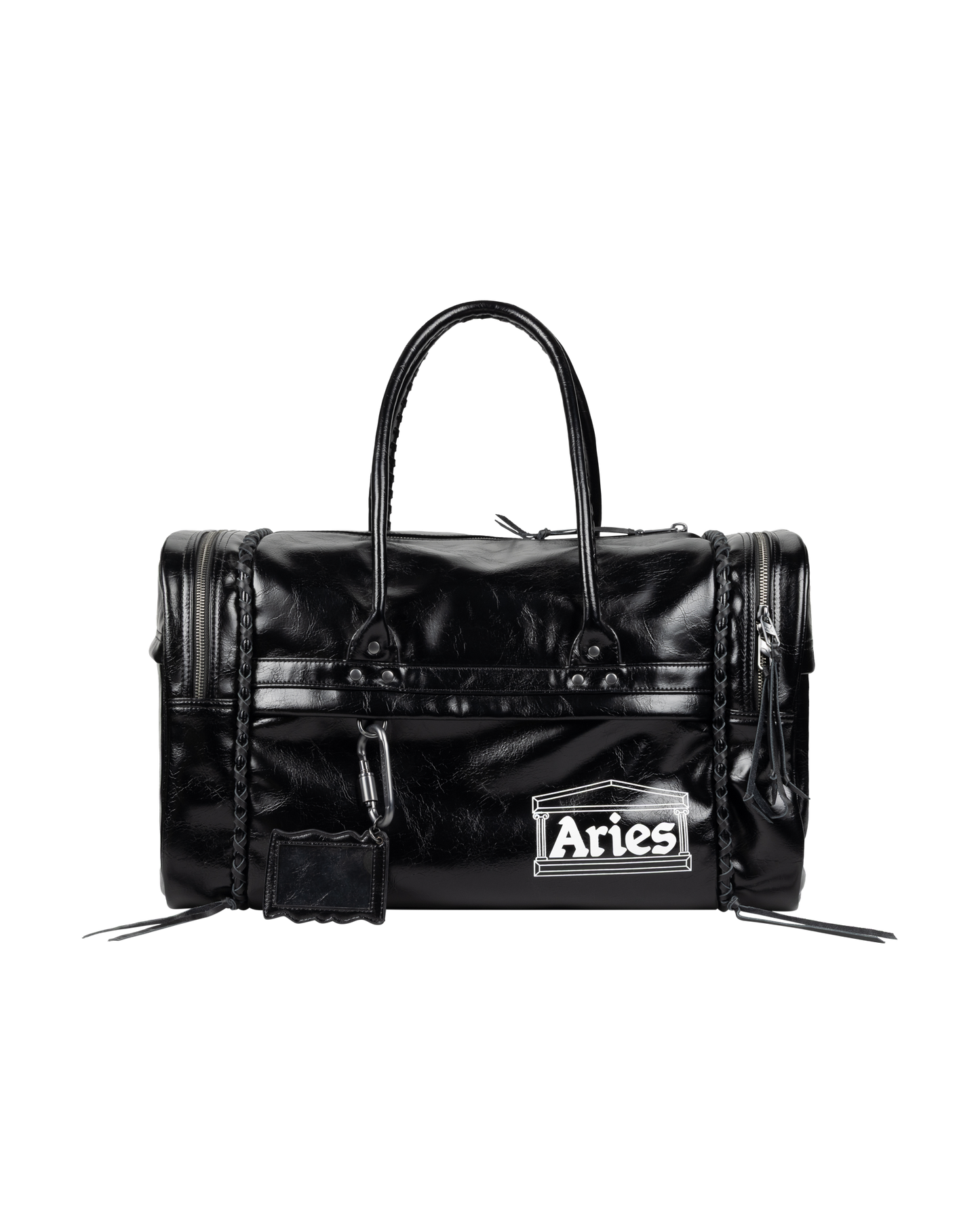 puma x aries whipstitch duffel bag