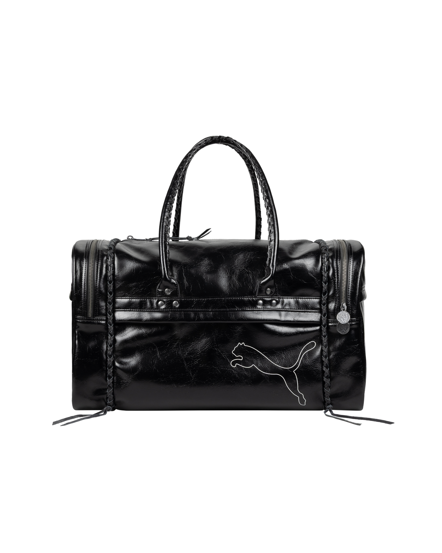 puma x aries whipstitch duffel bag