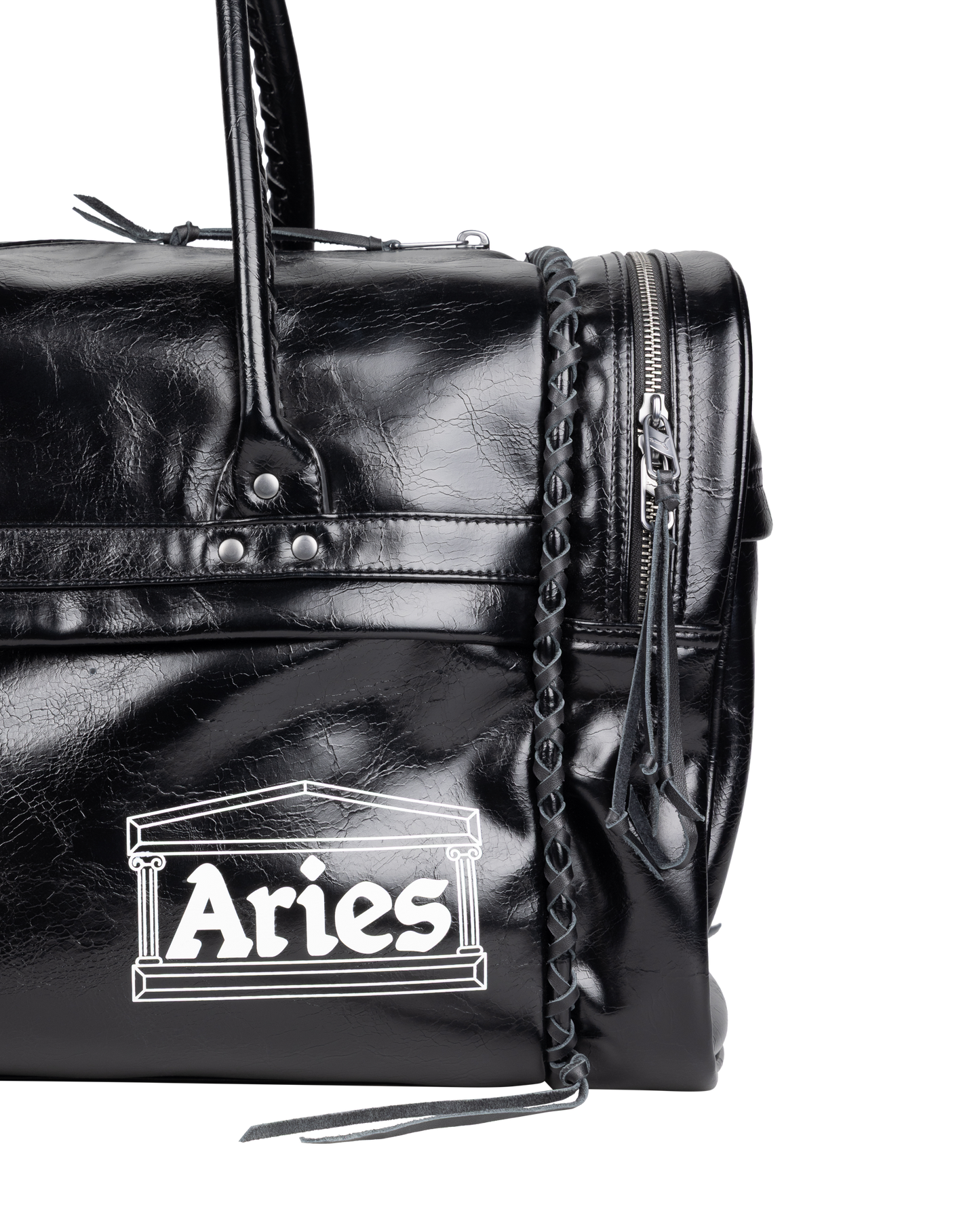 puma x aries whipstitch duffel bag