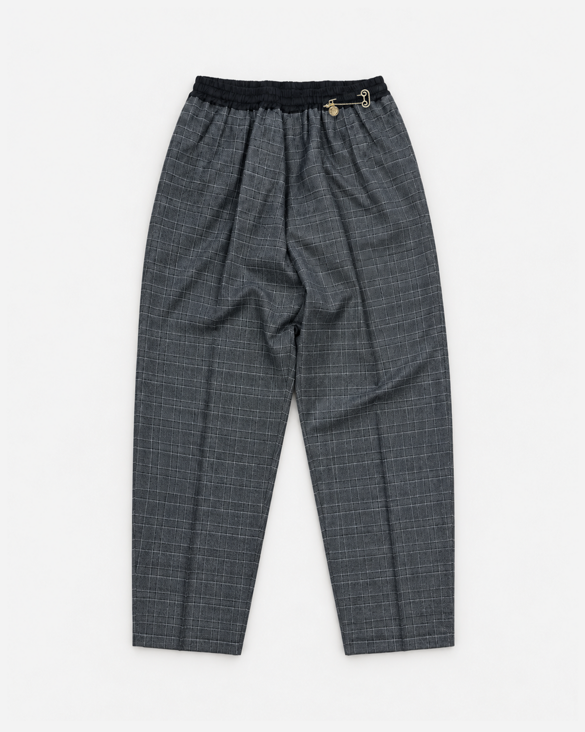 Tailored Checked Slacker Pant
