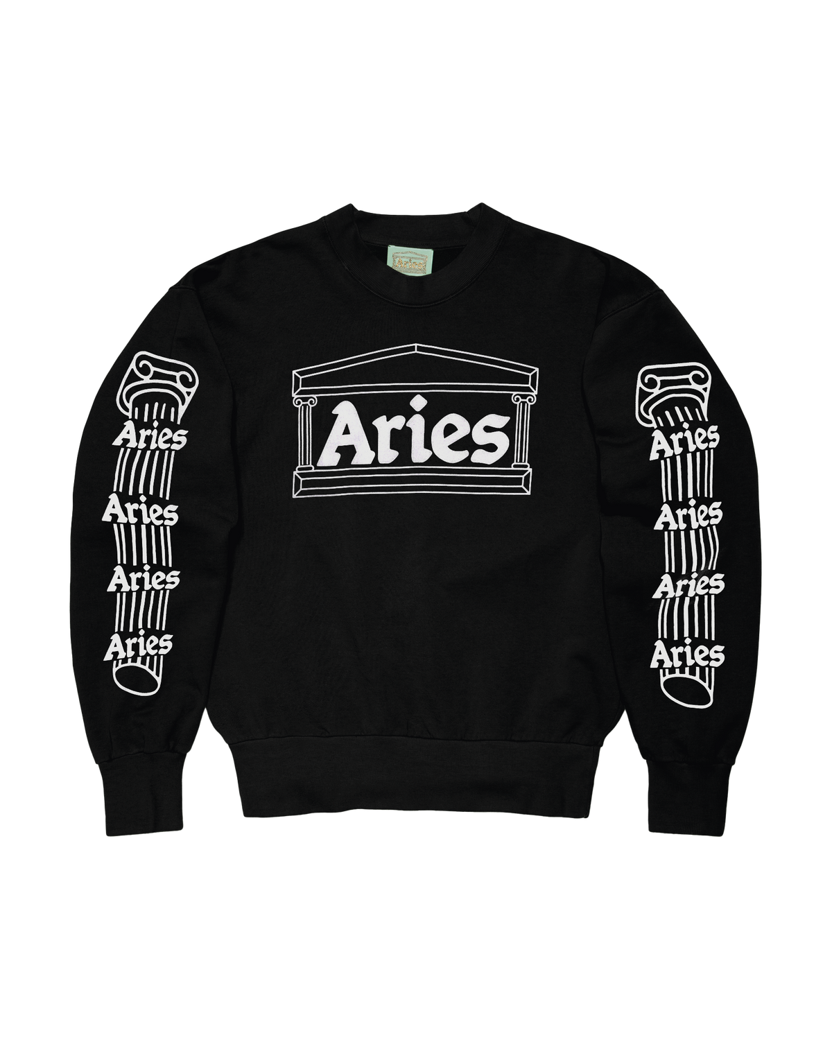 Column Sweatshirt Black – Aries